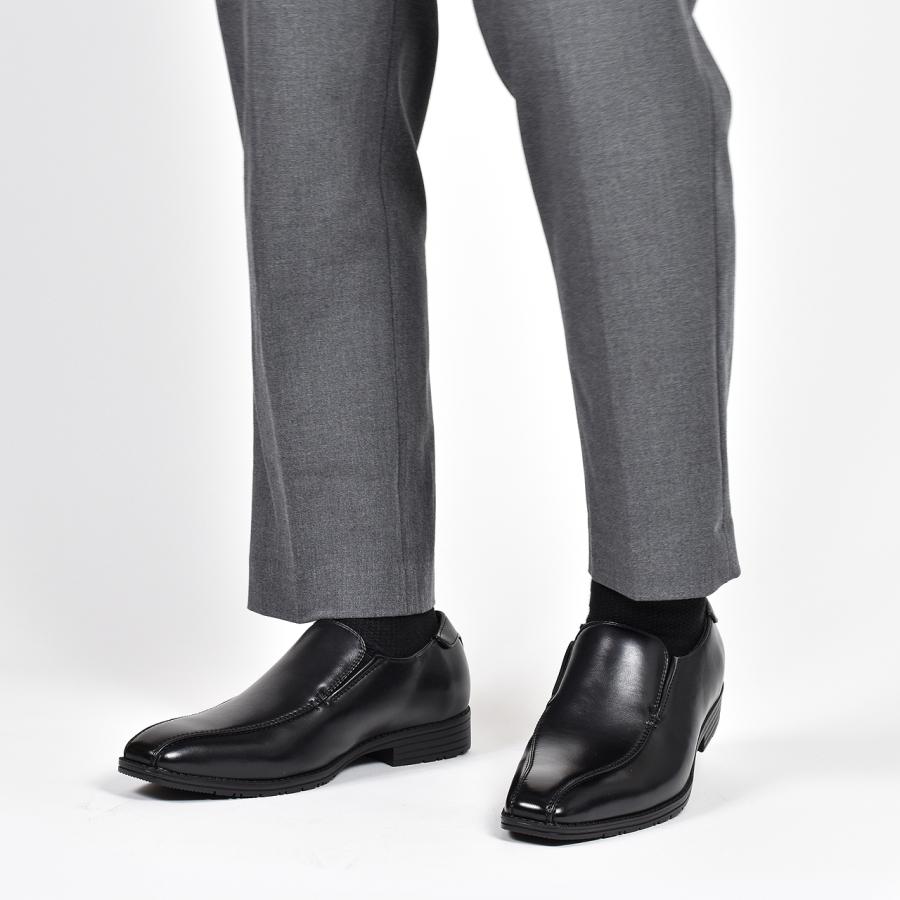 ビジネスシューズ メンズ 3E ストレートチップ 斜めチップ ローファー