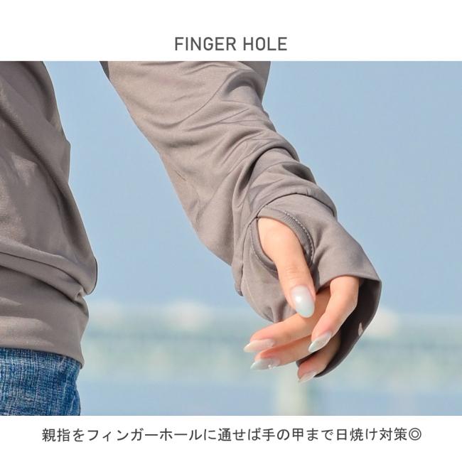 ラッシュガード レディース 長袖 パーカー 薄手 体型カバー おしゃれ 紫外線カット 日焼け防止 UVカット 海水浴 | ブランド登録なし | 22