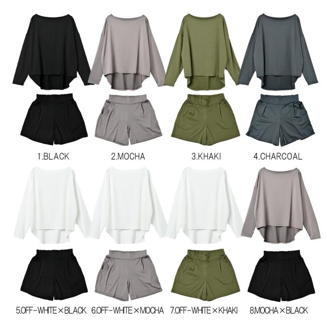 ラッシュガード レディース 上下セット セットアップ 体型カバー 長袖 パーカー 薄手 紫外線対策 熱中症対策 日焼け対策 UVカット | ブランド登録なし | 09