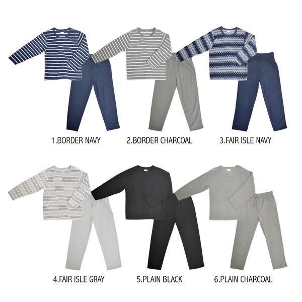 パジャマ メンズ 部屋着 ルームウェア 上下セット フリース セットアップ 長袖 | ブランド登録なし | 08