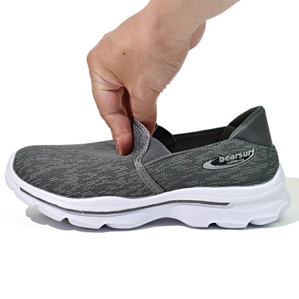 ウォーキングシューズ レディース ハンテン スリッポン 軽量 軽い カジュアルシューズ クッション性 | ブランド登録なし | 07