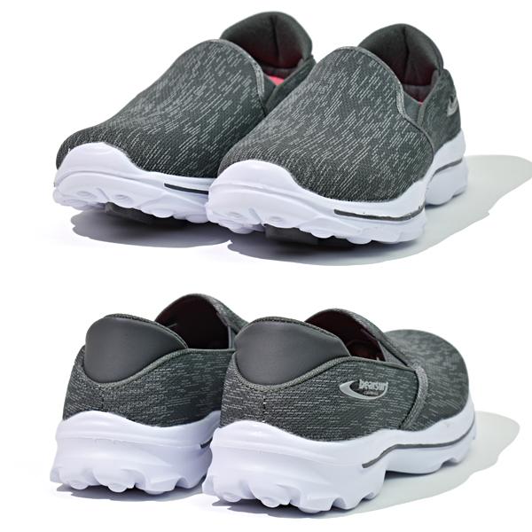 ウォーキングシューズ レディース ハンテン スリッポン 軽量 軽い カジュアルシューズ クッション性 | ブランド登録なし | 08