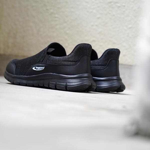 介護シューズ メンズ スニーカー 介護靴 ハンズフリー 履きやすい ウォーキングシューズ リハビリ 軽量 BS1091 | bear surf | 14