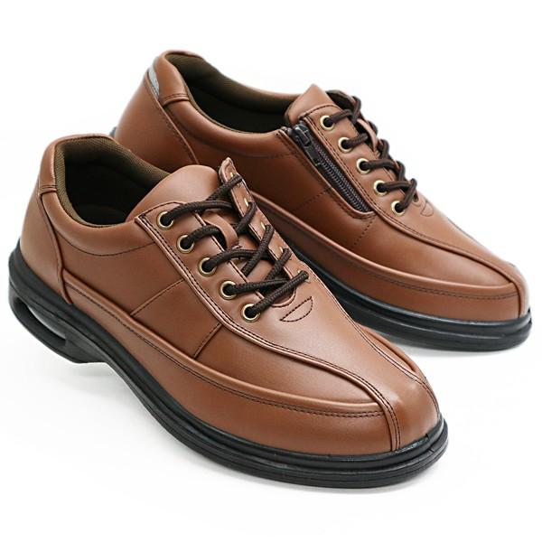 ウォーキングシューズ メンズ 幅広 4E 靴 ファスナー 脱ぎやすい 履きやすい ビジネスシューズ | ブランド登録なし | 12