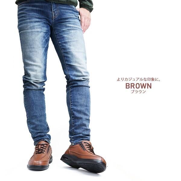 ウォーキングシューズ メンズ 幅広 4E 靴 ファスナー 脱ぎやすい 履きやすい ビジネスシューズ | ブランド登録なし | 08