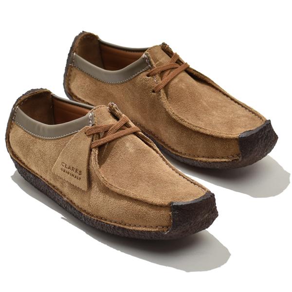 クラークス　オリジナルズ ナタリー スウェード ベージュ UK8 Clarks Originals 【並行輸入品】クラークス ナタリー ブーツ オーク