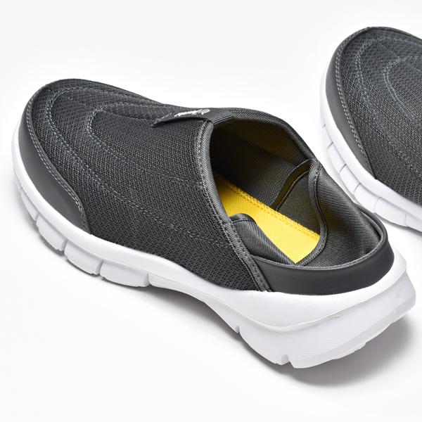 スニーカー メンズ ウォーキングシューズ かかと踏める シューズ 靴 介護シューズ 介護靴 軽量 運動靴 DJHONDA DJ-332 | dj honda | 07