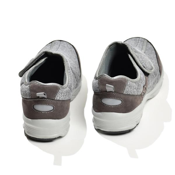 介護シューズ メンズ スニーカー マジックテープ リハビリ 介護用 介護靴 ウォーキングシューズ 幅広 靴 軽量 | ブランド登録なし | 17