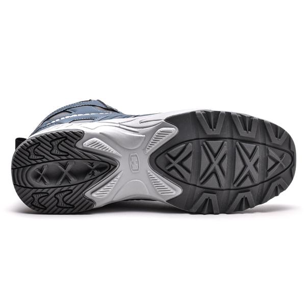 安全靴 メンズ シューズ 作業用スニーカー 先芯入り 作業靴 ハイカット ダイヤル式 靴 ハマー HUMMER | HUMMER | 17