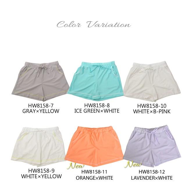 ショートパンツ ラッシュガード レディース 無地 海水浴 プール 日焼け防止 UVカット | ブランド登録なし | 14