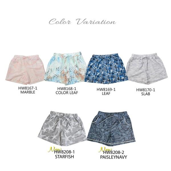 ショートパンツ ラッシュガード レディース 柄 UVカット 日焼け止め UPF50+ 海水浴 プール | ブランド登録なし | 02