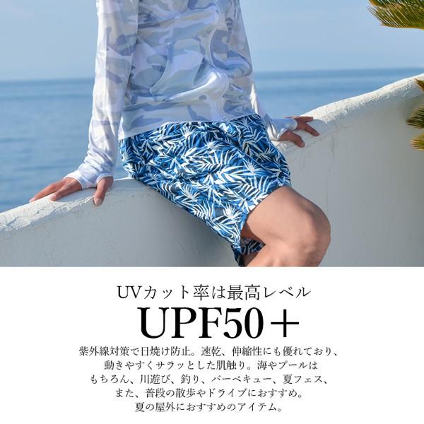 ショートパンツ メンズ ハーフパンツ ラッシュガード 水着 UV