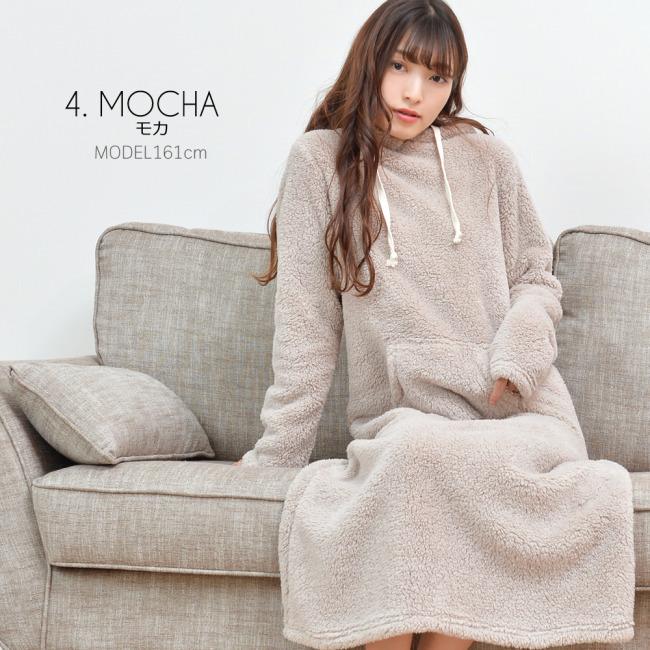 着る毛布 ルームウェア 部屋着 レディース 暖かい あったか 冬 ワンピース 防寒 パジャマ Hw8193 アシスタント 通販 Yahoo ショッピング