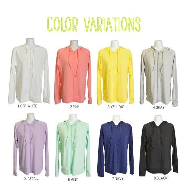 ラッシュガード レディース 長袖 水着 体型カバー パーカー UVカット 紫外線 おしゃれ | ブランド登録なし | 18