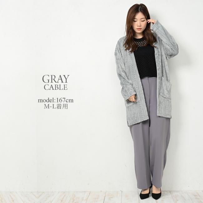 ルームウェア 部屋着 ミドル丈ガウン レディース 防寒 ファーフリース 暖かい 冬 おしゃれ | ブランド登録なし | 11