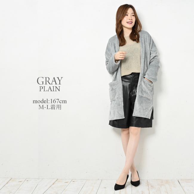 ルームウェア 部屋着 ミドル丈ガウン レディース 防寒 ファーフリース 暖かい 冬 おしゃれ | ブランド登録なし | 14