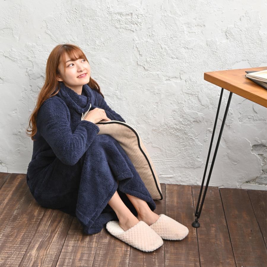 着る毛布 ルームウェア 部屋着 レディース 裏起毛 パジャマ 防寒 暖かい 秋冬 アウトドア | ブランド登録なし | 21