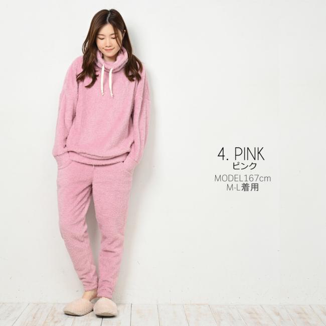 ルームウェア レディース 部屋着 着る毛布 上下セット ハイネック 女性 毛布 シープボア 暖かい 冬 おしゃれ | ブランド登録なし | 13