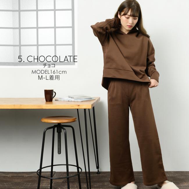 ルームウェア 部屋着 暖かい レディース パジャマ パーカー 上下セット 裏起毛 おしゃれ | ブランド登録なし | 16