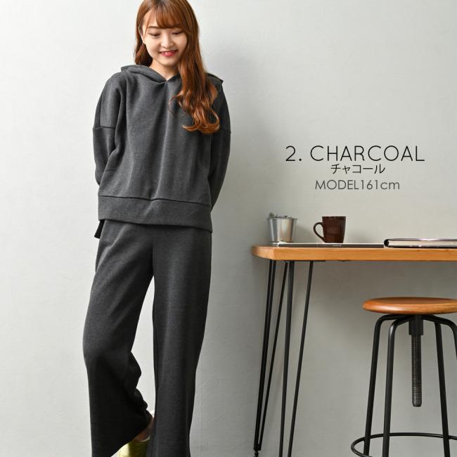 ルームウェア 部屋着 暖かい レディース パジャマ パーカー 上下セット 裏起毛 おしゃれ | ブランド登録なし | 10