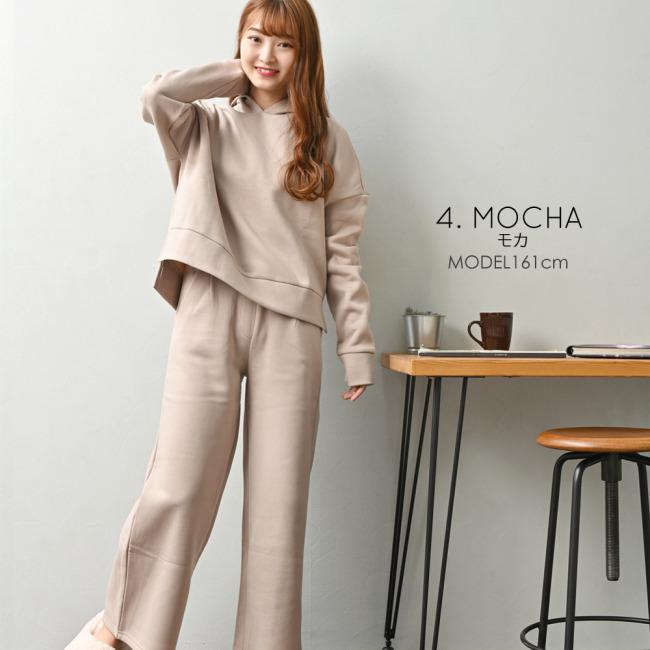 ルームウェア 部屋着 暖かい レディース パジャマ パーカー 上下セット 裏起毛 おしゃれ | ブランド登録なし | 14