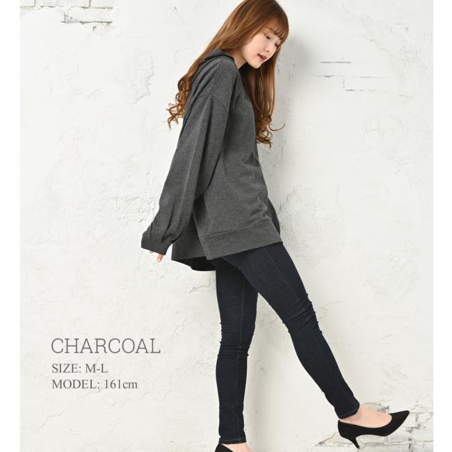 スウェット ビッグパーカー レディース おしゃれ かわいい 夏 | ブランド登録なし | 09