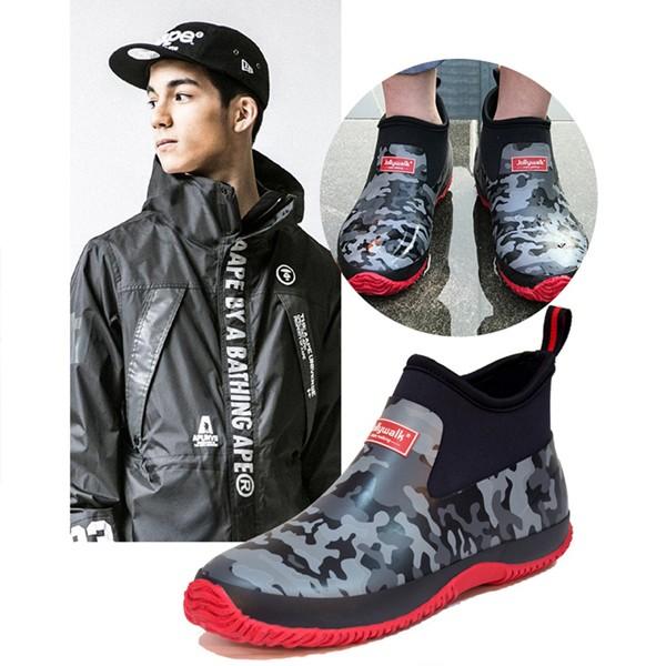 レインブーツ メンズ レディース レインシューズ 長靴 防水 シューズ 雨 | ブランド登録なし | 08