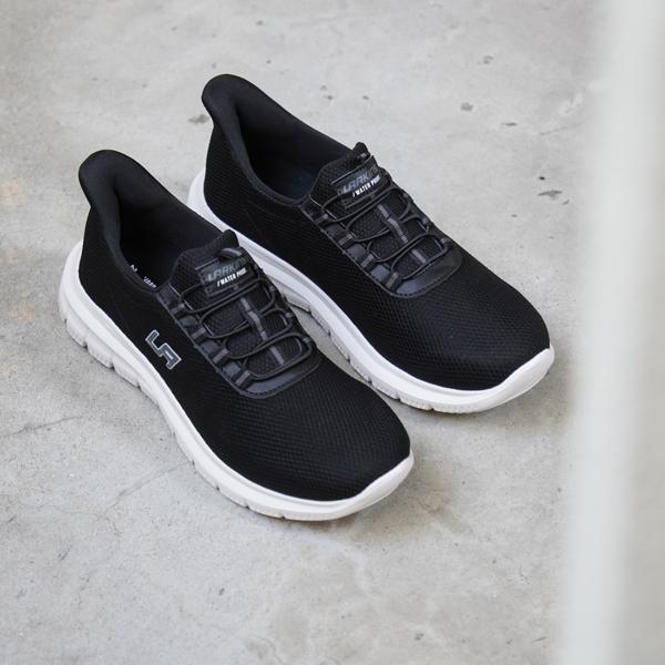 メンズスニーカー ハンズフリー スリッポン 立ったまま履ける シューズ 軽量 幅広 履きやすい 普段履き 靴 L-203 ラーキンス | LARKINS | 11