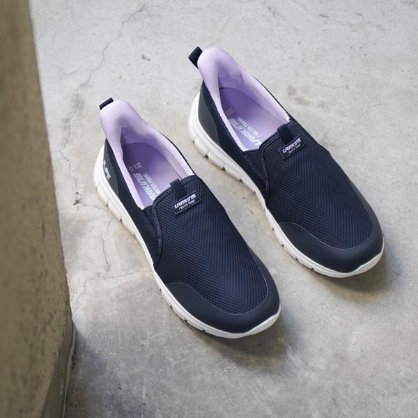 スニーカー レディース スリッポン シューズ 靴 履きやすい ハンズフリー ラーキンス LARKINS L-304 | LARKINS | 04