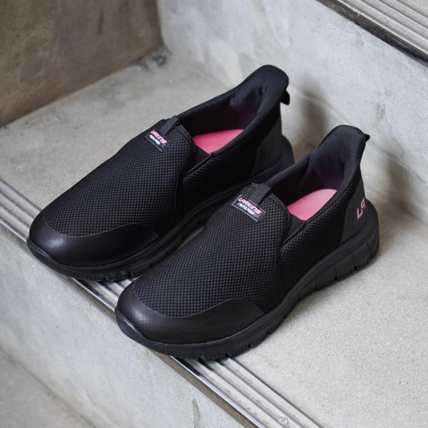 スニーカー レディース スリッポン シューズ 靴 履きやすい ハンズフリー ラーキンス LARKINS L-304 | LARKINS | 07