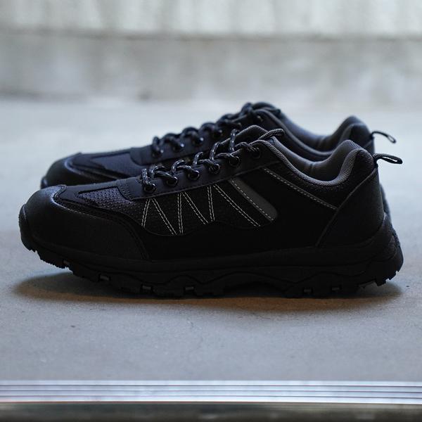 スニーカー メンズ トレッキングシューズ 登山靴 ハイキングシューズ 4時間防水 キャンプ アウトドア 靴 LARKINS L-6450 | LARKINS | 14