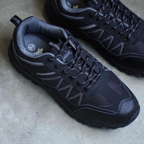 スニーカー メンズ トレッキングシューズ 登山靴 ハイキングシューズ 4時間防水 キャンプ アウトドア 靴 LARKINS L-6450 | LARKINS | 08