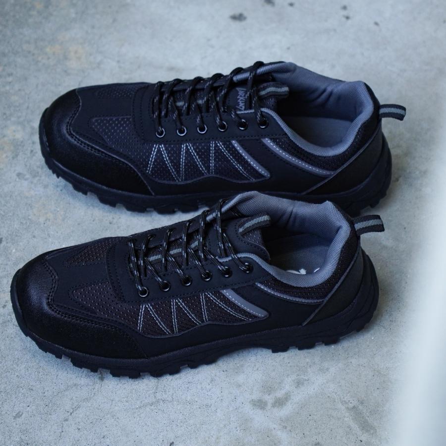スニーカー メンズ トレッキングシューズ 登山靴 ハイキングシューズ 4時間防水 キャンプ アウトドア 靴 LARKINS L-6450 | LARKINS | 09