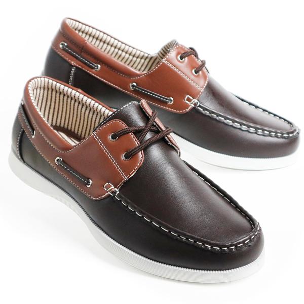 デッキシューズ スリッポン ローファー カジュアルシューズ