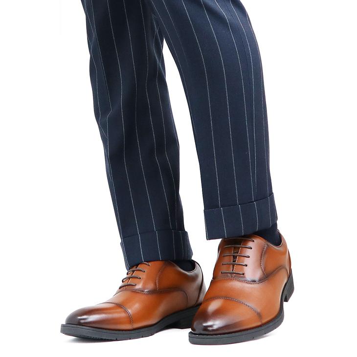 ビジネスシューズ 軽量 軽い メンズ 紳士靴 ストレートチップ ローファー 革靴 結婚式 葬式 | ブランド登録なし | 14