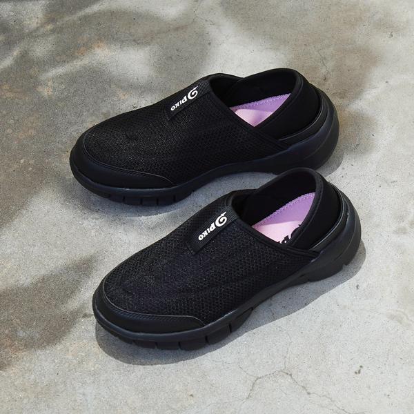 介護シューズ レディース ウォーキングシューズ スニーカー かかと踏める シューズ 靴 軽量 運動靴 PIKO pk2019 | PIKO | 09