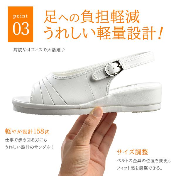 ナースサンダル オフィスサンダル レディース ナースシューズ オフィス