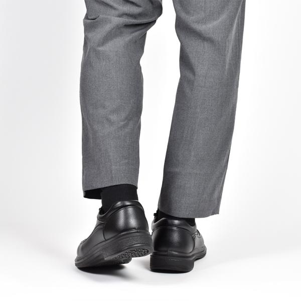 ウォーキングシューズ メンズ 靴 スニーカー シューズ ファスナー 幅広 3E 紳士靴 ROEBUCKS | ブランド登録なし | 10