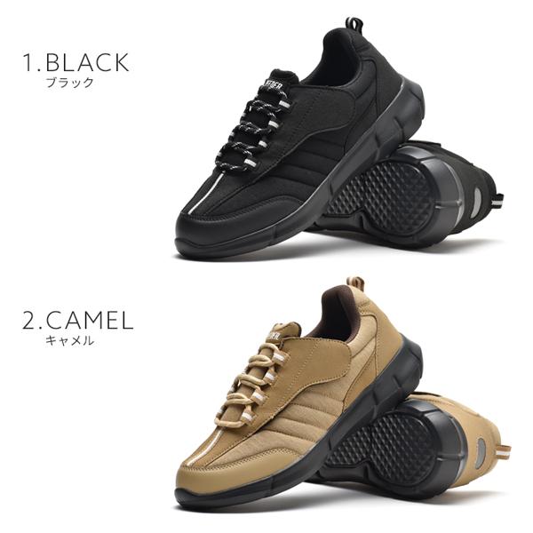 介護シューズ メンズ スニーカー 4E 幅広 両サイド マジックテープ リハビリ シューズ 介護靴 履きやすい 軽量 | ブランド登録なし | 03