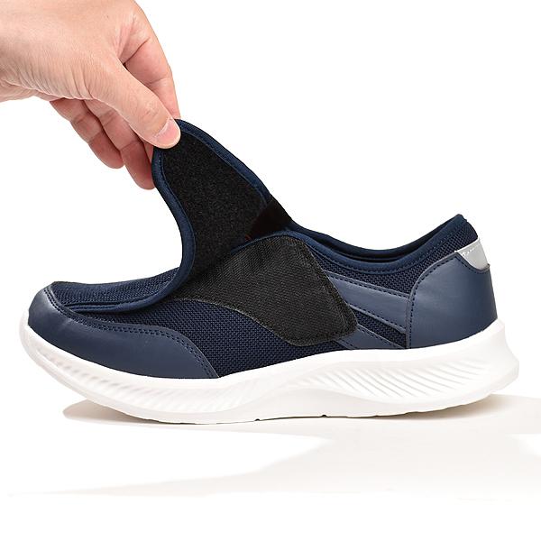 介護シューズ メンズ スニーカー 介護靴 マジックテープ リハビリ シューズ 軽量 軽い 履きやすい | ブランド登録なし | 10