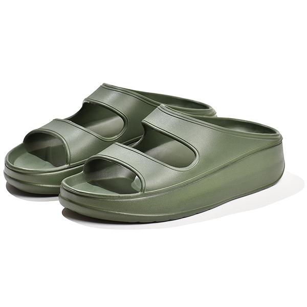 サンダル メンズ 厚底 ビーチサンダル リカバリーサンダル シャワーサンダル グミ足感 衝撃吸収 EVA 軽量 海 夏 プール | ブランド登録なし | 15