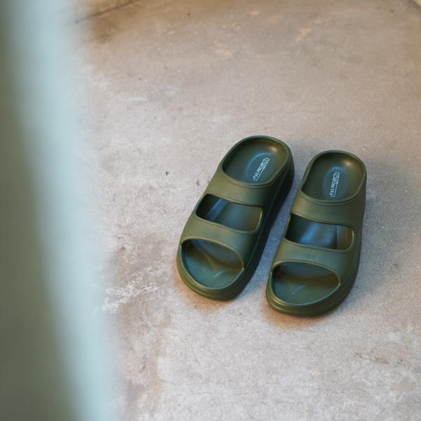 サンダル メンズ 厚底 ビーチサンダル リカバリーサンダル シャワーサンダル グミ足感 衝撃吸収 EVA 軽量 海 夏 プール | ブランド登録なし | 05