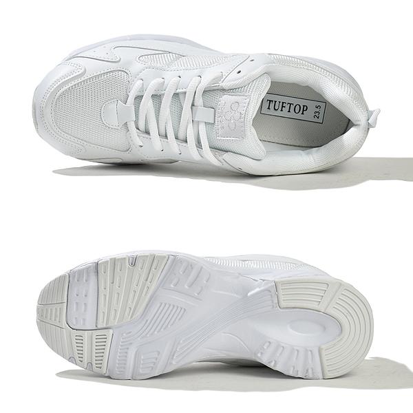 スニーカー 白 キッズ レディース メンズ 運動靴 ホワイト 3E 通学 子供 ジョギング 中学生 小学生 軽量 運動会 | ブランド登録なし | 07