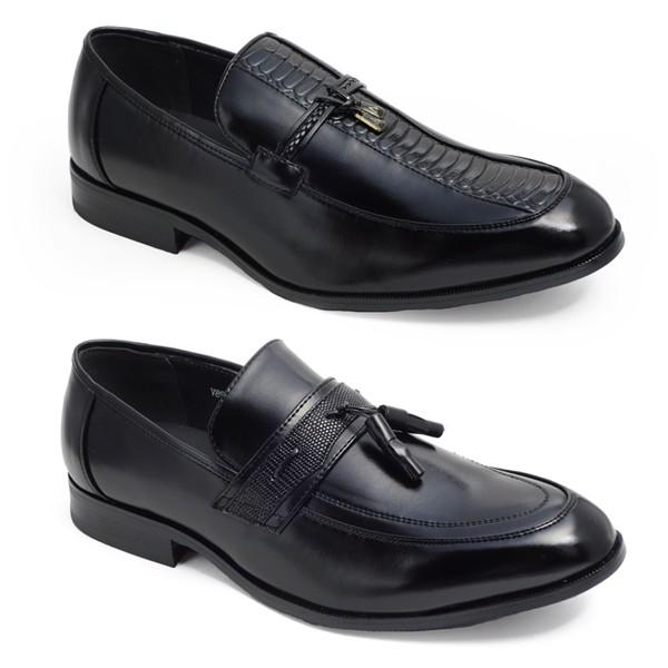 ビジネスシューズ ローファー メンズ ＰＵ革 紳士靴 男性 歩きやすい 履きやすい 軽量 | ブランド登録なし | 02