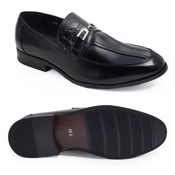 ビジネスシューズ ローファー メンズ ＰＵ革 紳士靴 男性 歩きやすい 履きやすい 軽量 | ブランド登録なし | 03