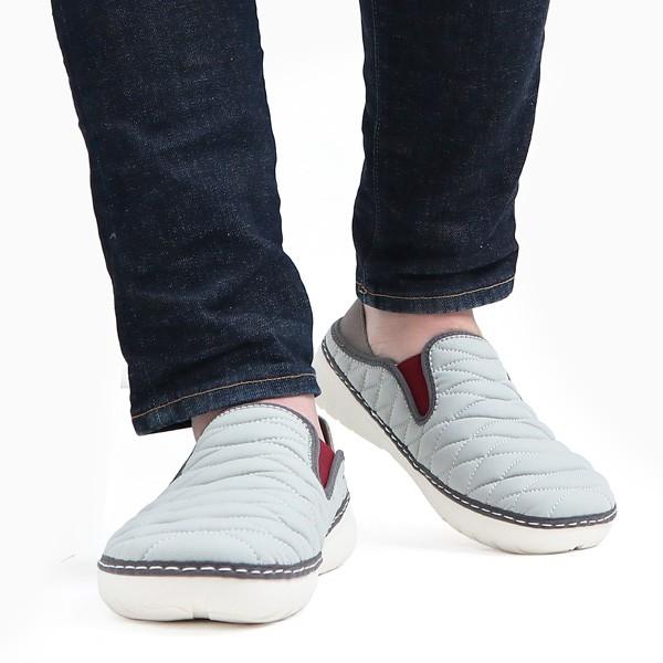 スリッポン メンズ スニーカー かかと踏める 軽量 シューズ 靴 2WAY キルティング 履きやすい WILSON 991 | Wilson | 17