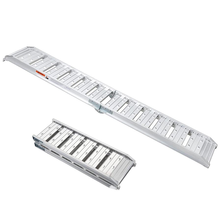 アルミブリッジ 2本セット アルミラダーレール 折りたたみ式 7kg  