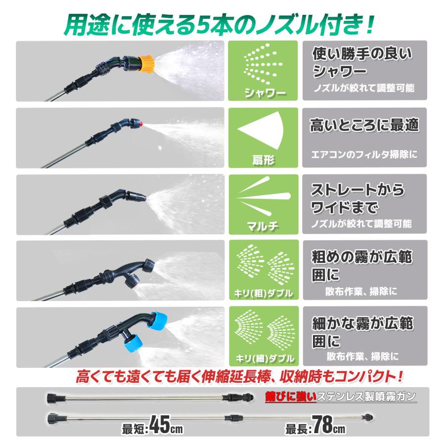 価格価格電動噴霧器 B背負式 20L 充電式 肩掛け式 20リットルタンク