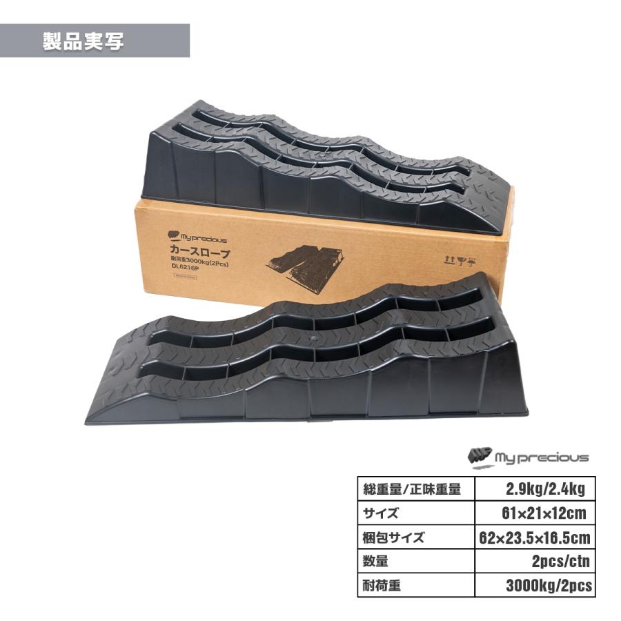 カースロープ 2台セット DL6216P 対応車重3t バス・トラック対応 カースロープ 2台セット DL6216P 対応車重3t バス・トラック対応