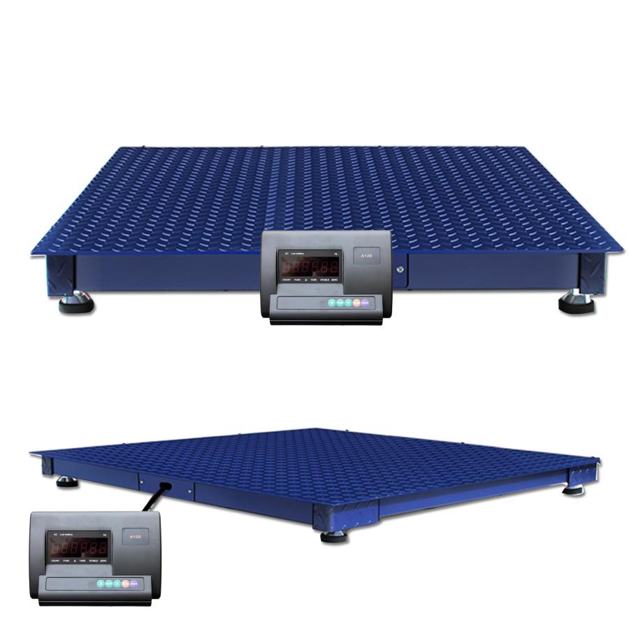 フロアスケール 5t 5000kg デジタル式 1500×1500mm 低床式計量器 フロアスケール 5t 5000kg デジタル式 1500×1500mm 低床式計量器